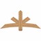 Ekena Millwork Alberta Smooth Timber Gable Bracket, Western Red Cedar, 60"W x 27"H x 1 1/2"D x 5 1/2"F, 11/12 Pitch GBW060X27X0206ALB00SWR - alternate 1